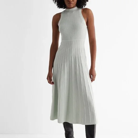 Express Dresses | Express Sweater Dress | Color: Green | Size: Xl | Itsgeegee305's Closet